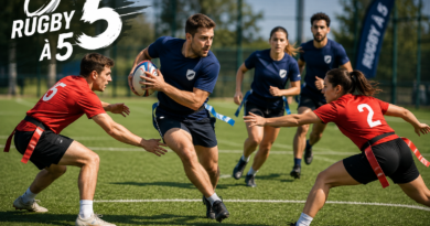 Rugby à 5 toucher : le sport loisir qui cartonne en Gironde (et qu&rsquo;on pratique à Eysines)